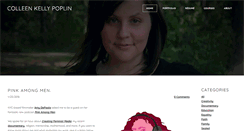 Desktop Screenshot of colleenkellypoplin.com